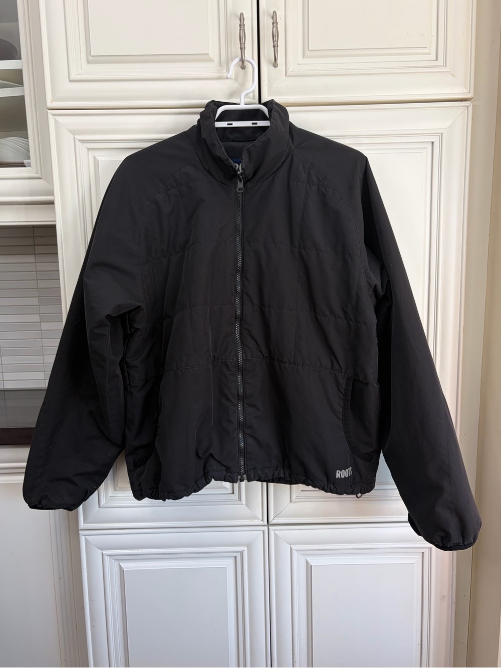Roots Men’s Quilted zip bomber jacket